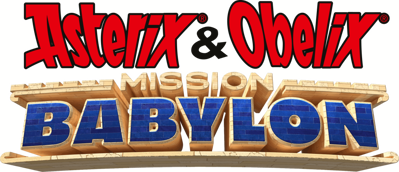 Asterix & Obelix: Babylon mission - Clear Logo (World) - 1059x456