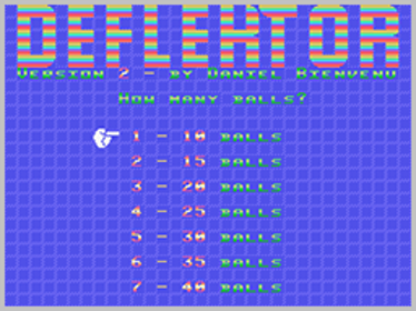 Deflektor Kollection - Screenshot - Game Select (World) - 256x192