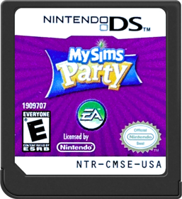 MySims Party - Cart - Front (North America) - 517x564