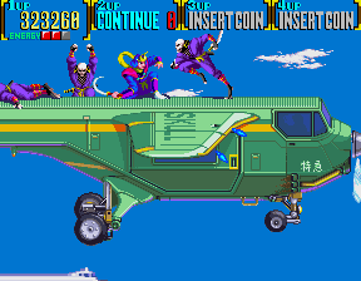 Mystic Warriors: Wrath of the Ninjas - Screenshot - Gameplay (World) - 288x224