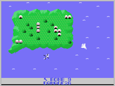 Raid on Bungeling Bay - Screenshot - Gameplay (World) - 256x192