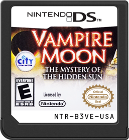 Vampire Moon: The Mystery of the Hidden Sun - Cart - Front (North America) - 517x564