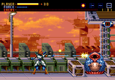 Alien Soldier - Screenshot - Gameplay (World) - 640x448
