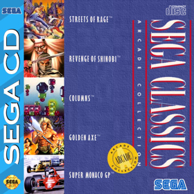 Sega Classics Arcade Collection (5-in-1) - Fanart - Box - Front (North America) - 708x709