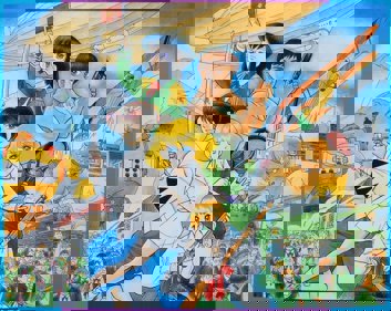 Hourai Gakuen No Bouken!: Tenkousei Scramble - Banner (World) - 1920x1526