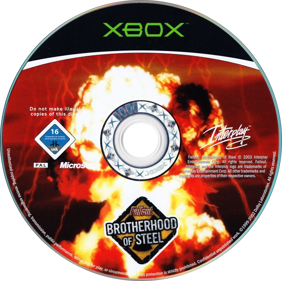 Fallout: Brotherhood of Steel - Disc (Europe) - 785x781
