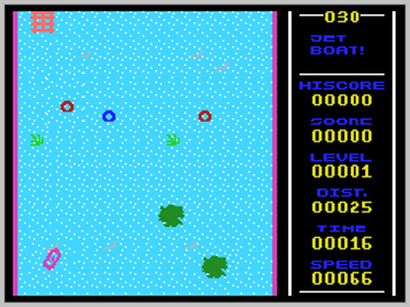 Jet Boat! - Screenshot - Gameplay (World) - 256x192