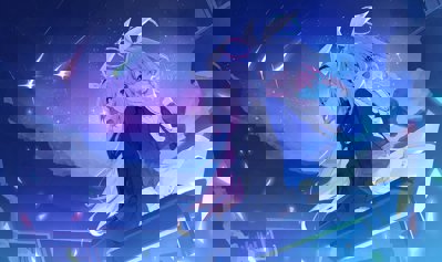 Blue Archive - Fanart - Background (World) - 2500x1485