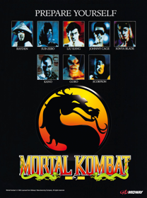 Mortal Kombat - Fanart - Box - Front (United States) - 1193x1606