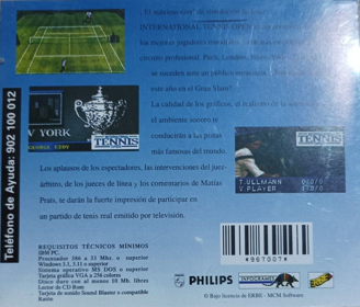 International Tennis Open - Box - Back (Spain) - 1042x891