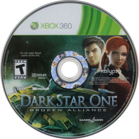 DarkStar One: Broken Alliance - Disc (North America) - 785x785