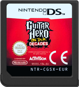 Guitar Hero: On Tour: Decades - Cart - Front (Europe) - 517x564
