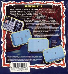 Speedball 2: Brutal Deluxe - Box - Back (Europe) - 739x800