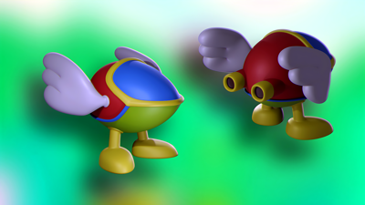 Fantasy Zone II - Fanart - Background (World) - 1920x1080