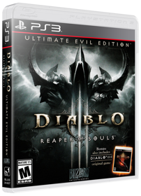 Diablo III: Reaper of Souls: Ultimate Evil Edition - Box - 3D (North America) - 984x1365
