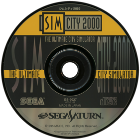 SimCity 2000 - Disc (Japan) - 1450x1450