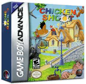 Chicken Shoot - Box - 3D (North America) - 1016x998
