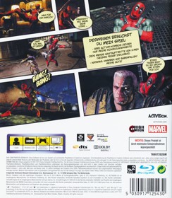 Deadpool - Box - Back (Germany) - 910x1046