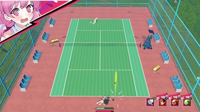 Academy Love Saga: Tennis Angels EX - Screenshot - Gameplay (World) - 1280x720