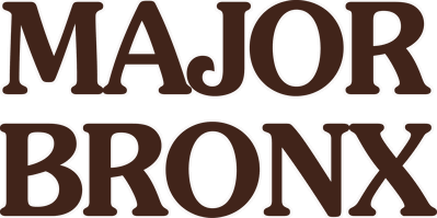 Major Bronx - Clear Logo (Europe) - 2400x1198