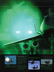 Ace Combat 3: Electrosphere - Advertisement Flyer - Front (United States) - 1677x2200