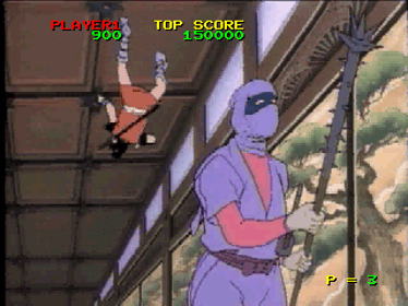 Time Gal & Ninja Hayate - Screenshot - Gameplay (Japan) - 320x240