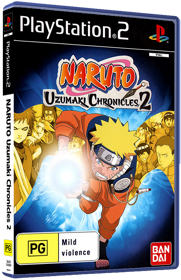 Naruto: Uzumaki Chronicles 2 - Box - 3D (Australia) - 567x878