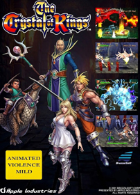 The Crystal of Kings - Advertisement Flyer - Front (North America) - 1730x2400