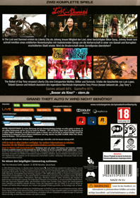 Grand Theft Auto: Episodes from Liberty City - Box - Back (Germany) - 3021x4267