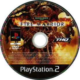 Warhammer 40,000: Fire Warrior - Disc (Oceania) - 750x758