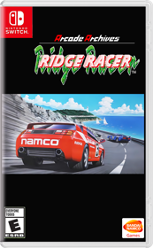 Arcade Archives Ridge Racer - Fanart - Box - Front (North America) - 1200x1943