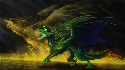 Dragon (Interflip) - Fanart - Background (World) - 1920x1080