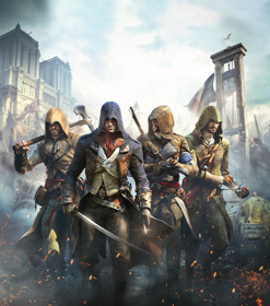 Assassin's Creed Unity - Advertisement Flyer - Back (World) - 2645x3000