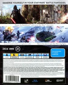 Star Wars: Battlefront - Box - Back (Oceania) - 642x800