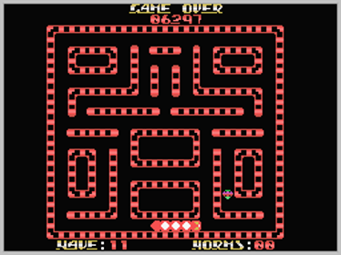 Nibbli: Son of Nibbler - Screenshot - Game Over (World) - 256x192