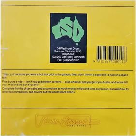Space Taxi - Box - Back (Australia) - 700x698