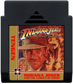 Indiana Jones and the Temple of Doom - Cart - Front (United States) - 438x500