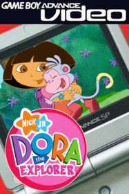 Game Boy Advance Video: Dora the Explorer: Volume 1 - Box - Front - Reconstructed (North America) - 600x900