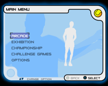 Slam Tennis - Screenshot - Game Select (Europe) - 640x512