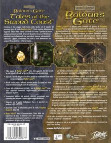 Baldur's Gate: The Original Saga - Box - Back (Italy) - 624x800
