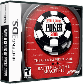 World Series of Poker 2008 Battle for the Bracelets - Box - 3D (North America) - 866x879