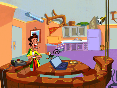 Ace Ventura - Screenshot - Gameplay (World) - 800x600