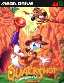 QuackShot Starring Donald Duck - Fanart - Box - Front (North America) - 500x646
