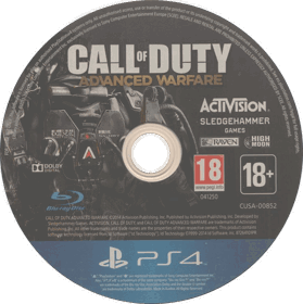 Call of Duty: Advanced Warfare - Disc (Europe) - 759x763