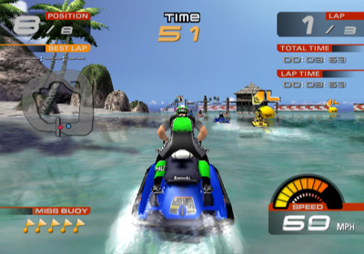 Wave Rally - Screenshot - Gameplay (World) - 640x448