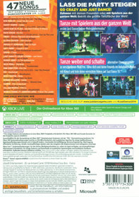 Just Dance 2014 - Box - Back (Germany) - 901x1279