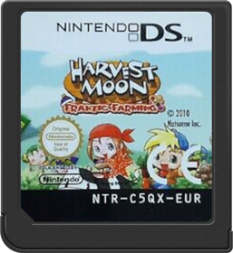 Harvest Moon: Frantic Farming - Cart - Front (Europe) - 517x564