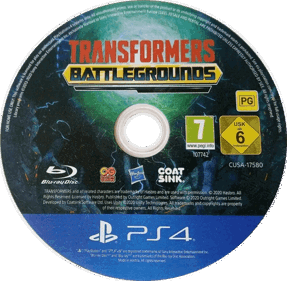 Transformers: Battlegrounds - Disc (World) - 1034x1012