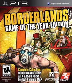 Borderlands: Game of the Year Edition - Box - Front (North America) - 1529x1759