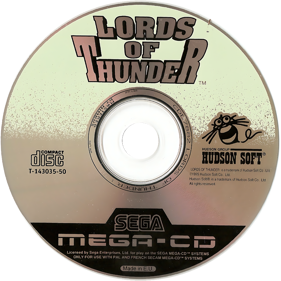 Lords of Thunder - Disc (Europe) - 1000x1000
